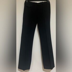Women’s United Colors Of Benetton Black and White Striped Trousers
